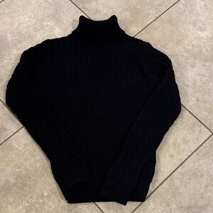 Tommy Hilfiger Black Turtleneck Sweater